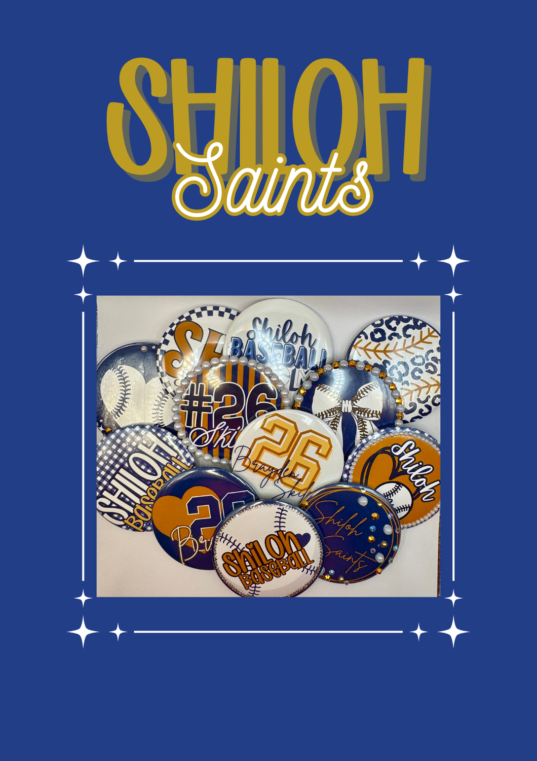 Shiloh Saints Button Catalog